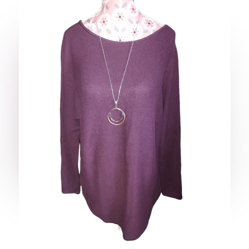MICHAEL Michael Kors Plum Crew Neck Sweater